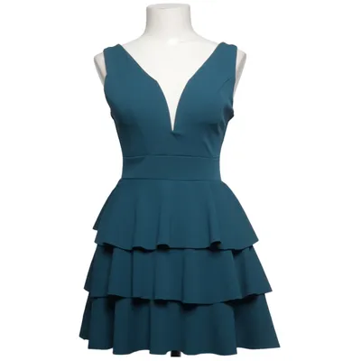 Dress (Blue) from Walg Petite Elastane, Polyester