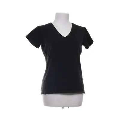 T-shirt (Zwart) van Newbody Katoen, Elastaan