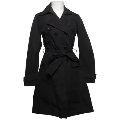 Trench coat (Black) from Talking French Polyester