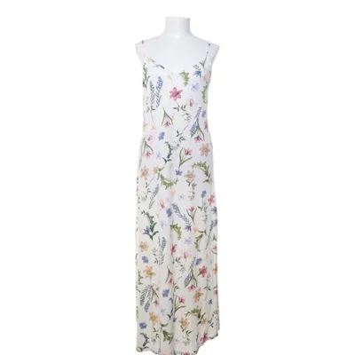 Maxi jurk (Wit, Meerkleurig) van Bershka