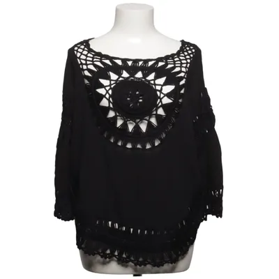 Top (Black) from Summum Woman Acrylic, Viscose