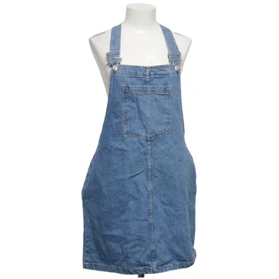 Dungaree dress (Blue) from Boohoo Cotton
