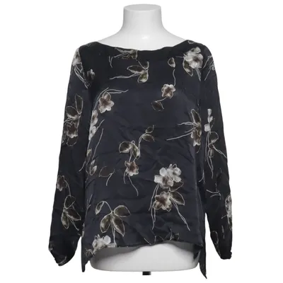 Blus (Svart, Flerfärgad) från Modes Stockholm Silke