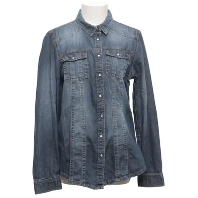 Jeansskjorte (Blå) fra Denim by Lindex Bomuld