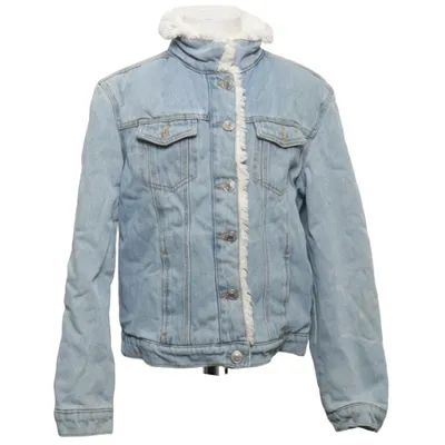 Veste en jeans fourrée (Bleu) de Primark