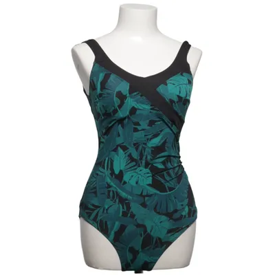 Maillot de bain une pièce (Noir, Vert) de Nabaiji