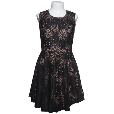 Cocktailjurk (Zwart, Meerkleurig) van Choklate Katoen, Nylon