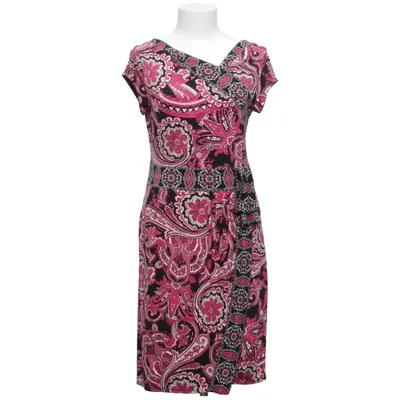 Kjole (Pink, Sort, Hvid) fra Alfani Elastan, Polyester