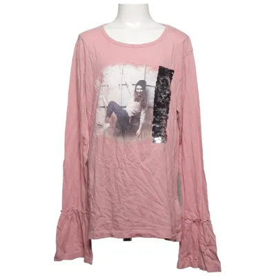 Langarmshirt (Pink) von Staccato Baumwolle, Viskose