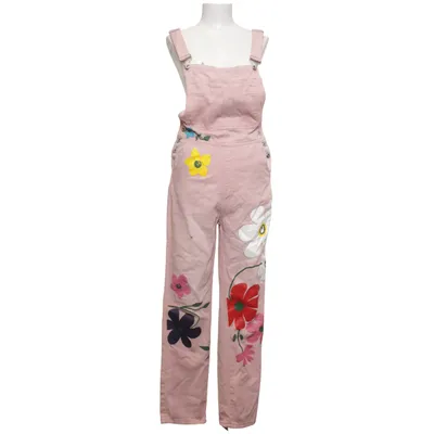 Overalls (Pink, Flerfarvet) fra Misslook Bomuld, Polyester