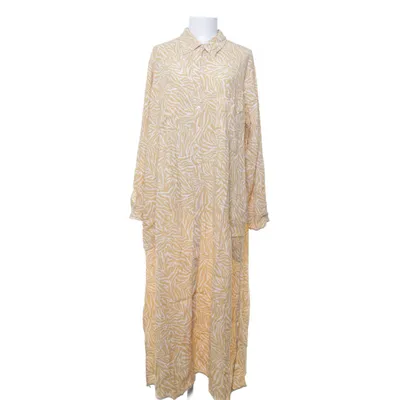 Skjortekjole (Beige) fra Rabalder Viscose