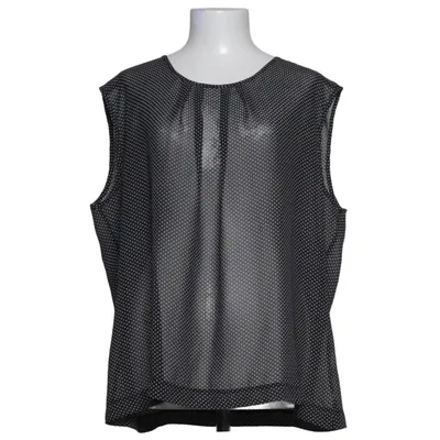 Mesh top (Zwart, Wit) van Laura di Sarpi Polyester
