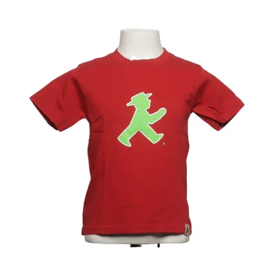T-shirt (Rouge, Vert) de Ampelmann Coton biologique
