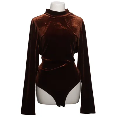 Body (Brun) från Glamorous Curve Elastan, Polyester