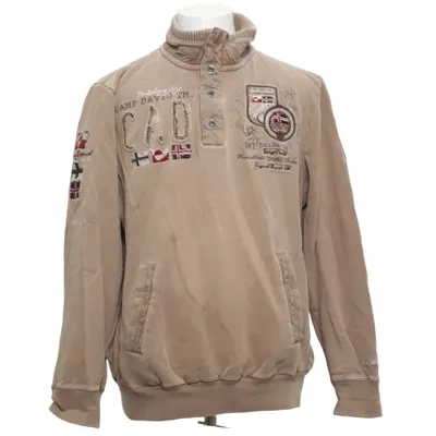 Collegetröja (Beige) från Camp David Bomull