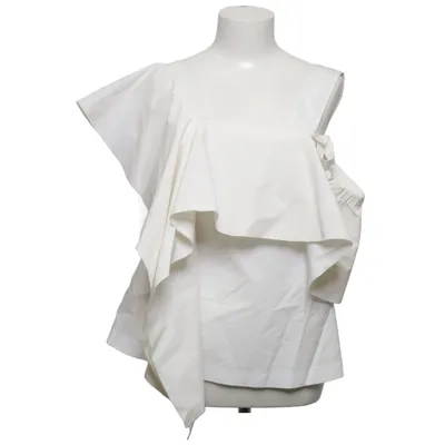 Top (Hvid) fra Dorothee Schumacher Bomuld, Silke