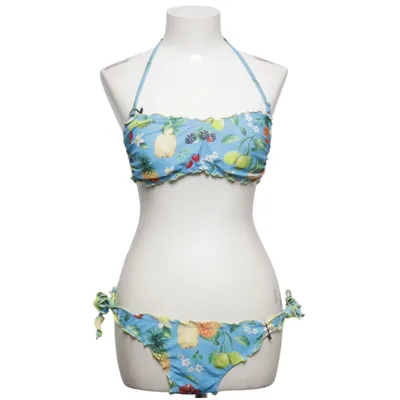 Bikini (Bleu, Multicolore) de Codice Élasthane, Polyamide