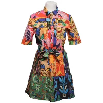 Robe chemise (Multicolore) de Desigual Élasthane, Polyamide, Viscose