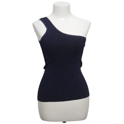Haut (Bleu, Noir) de Zimmermann Élasthane, Fibre métallique, Polyamide, Polyester, Viscose