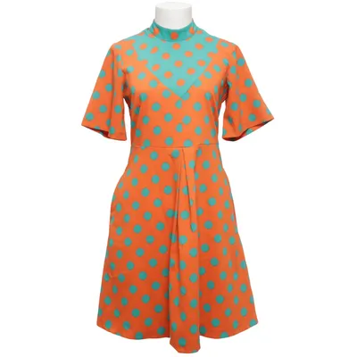Robe (Orange, Vert) de Closet London Élasthane, Polyester