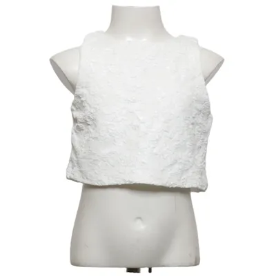 Crop top (Wit) van H&M Kids Polyester