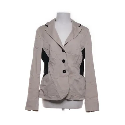 Jacka (Beige, Svart) från Taifun Bomull, Elastan