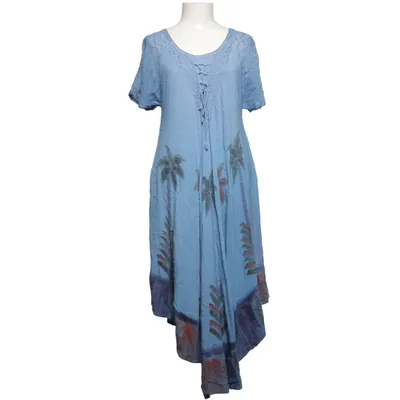 Dress (Blue, Multicolored) from Sakkas Viscose
