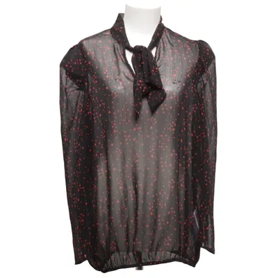 Blouse (Noir, Rouge) de Fiorella Rubino