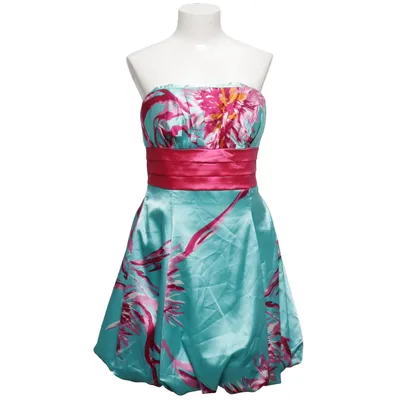 Cocktail dress (Blue, Pink, Multicolored) from Ashwi Elastane, Polyester