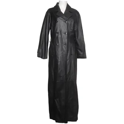 Læderfrakke (Sort) fra Clockhouse Polyester