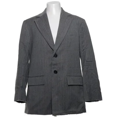 Kavaj (Grå) från Adnym Atelier Bomull, Viskos, Ull