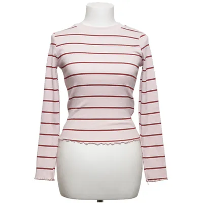Langærmet t-shirt (Pink, Rød, Hvid) fra New Look Elastan, Polyester, Viscose