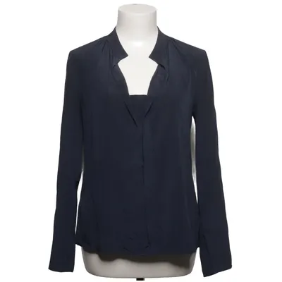 Blouse (Bleu) de Marville Élasthane, Soie