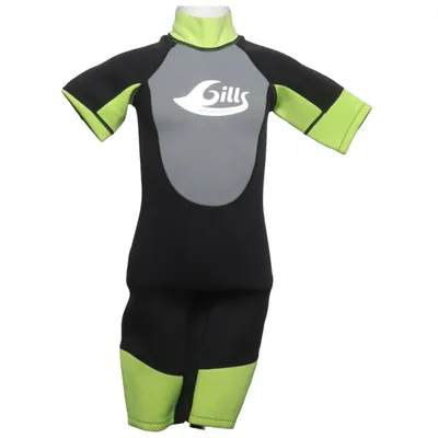 Wetsuit (Black, Green, Gray) from Gills Nylon