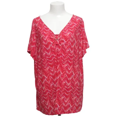 Topp (Röd, Rosa, Flerfärgad) från Nina Leonard Elastan, Polyester