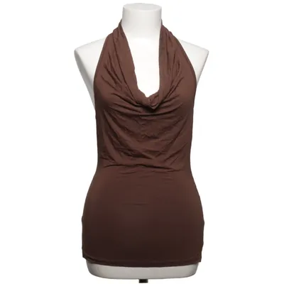 Haltertop (Bruin) van Shein Elastaan, Viscose