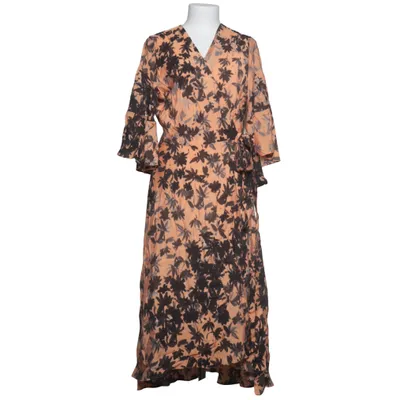 Slå-om-kjole (Orange, Sort, Flerfarvet) fra InWear Polyamid, Viscose