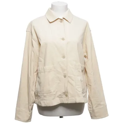 Veste (Beige) de Uniqlo Coton, Élasthane, Viscose