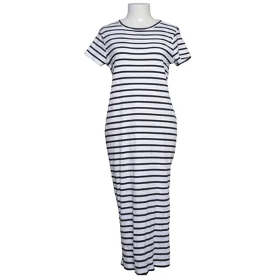 Mammaklänning (Svart, Vit) från H&M Mama Bomull, Elastan