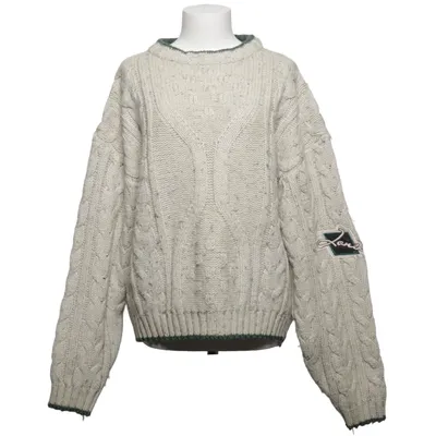 Tröja (Beige, Grön) från Jones Akryl, Ull