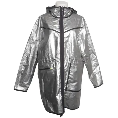 Regenjack (Zilver, Zwart) van Nike Polyester