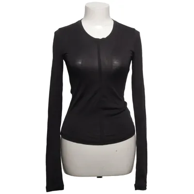 Long sleeve T-shirt (Black) from Carin Wester Silk, Wool