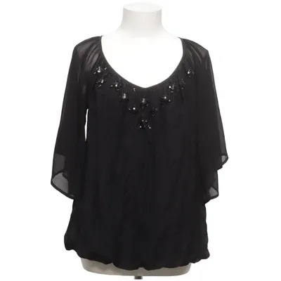 Top (Zwart) van ESPRIT Collection Katoen, Polyester, Zijde, Viscose