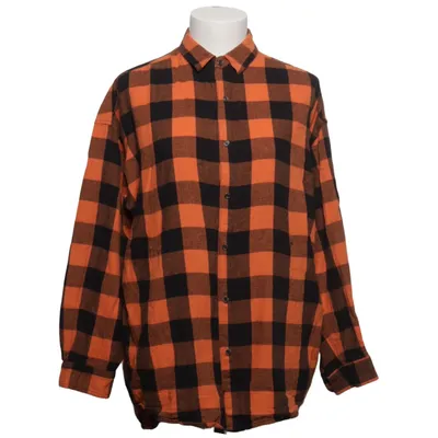 Chemise en flanelle (Orange, Noir) de Istay Coton