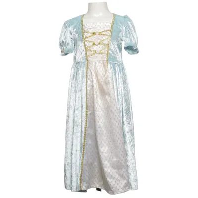 Fancy dress (Blue, White, Gold) from Den Goda Fen Polyester, Viscose