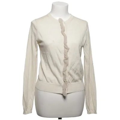 Cardigan (Beige) van Cathrine Hammel Merinowol