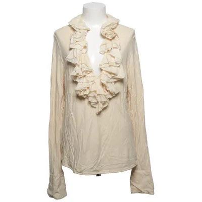 Blouse (Beige) from Ralph Lauren Cotton, Silk
