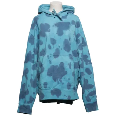 Sweat à capuche (Bleu) de Obey Coton recyclé, Polyester recyclé
