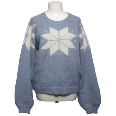 Trui (Blauw, Wit) van Danefae Acryl, Mohair, Nylon, Wol