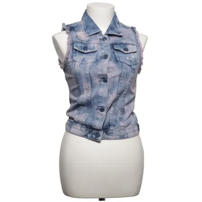 Gilet en jean (Bleu, Multicolore) de Tally Weijl Coton